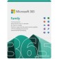 Microsoft 365 Family Licensabonnemet 1 år Op til 6 brugere Windows MacOS